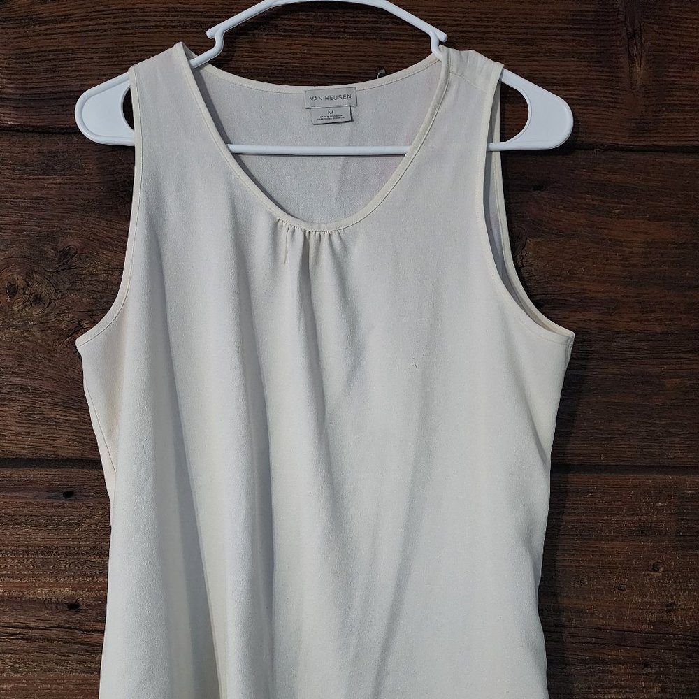White Van Heusen Tank Top